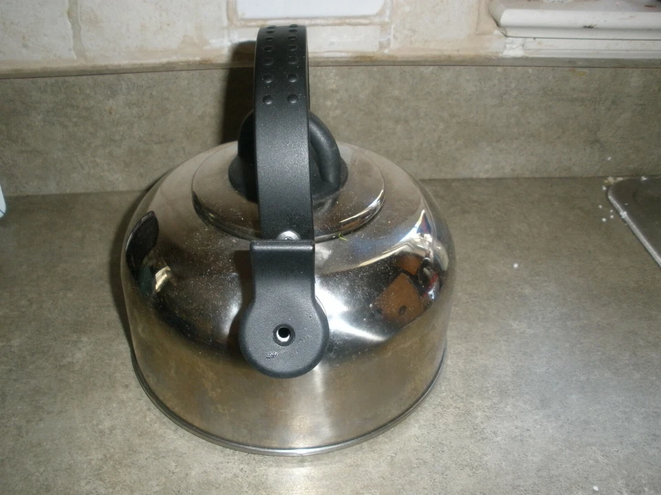 Ekco Endura不锈钢吹口哨茶壶(52) — 第 2/4 张图片