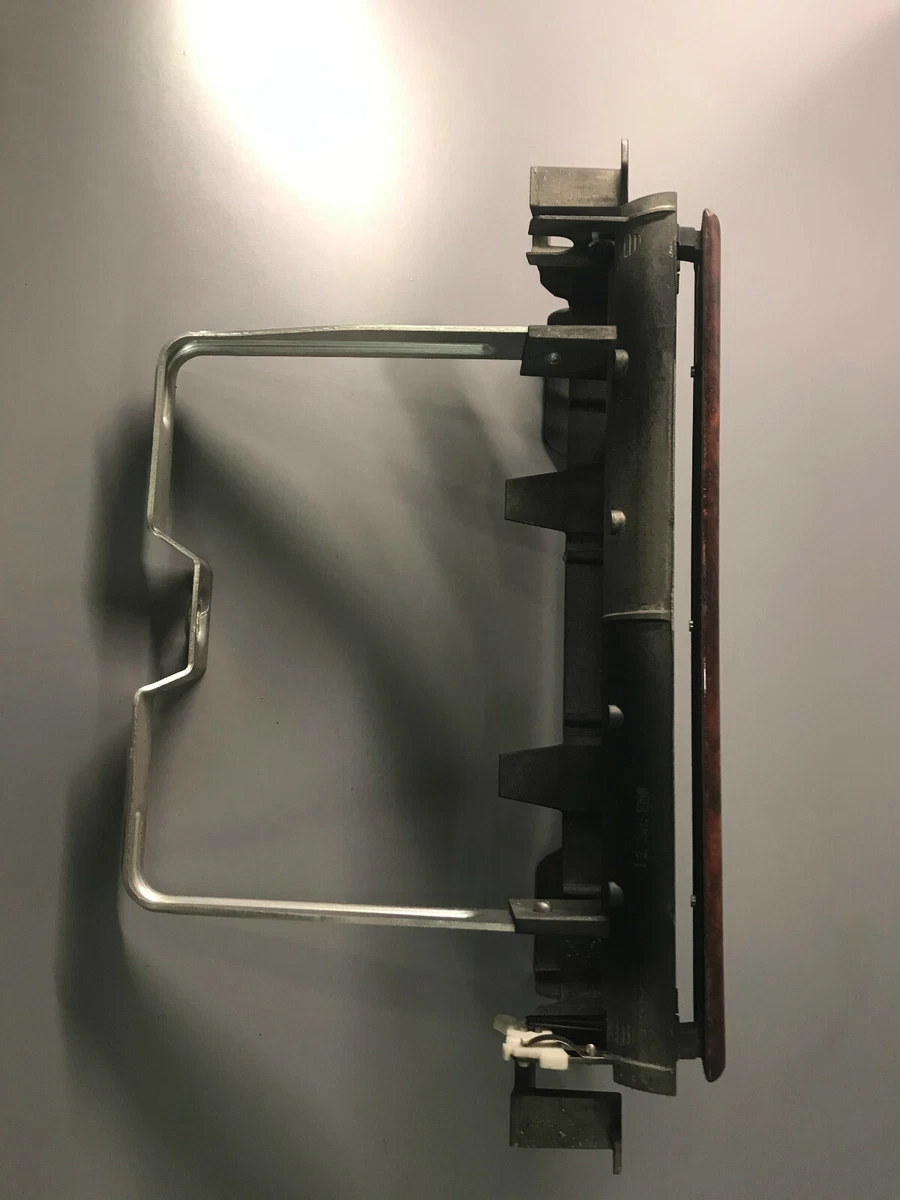 GENUINE BMW USED E39 WOODEN COVER F RADIO FLAP NUSSBAUM 