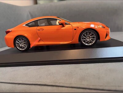 1/18 Scale LEXUS RCF Orange Diecast Car Model Collection Toy Gift