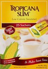 Tropicana Slim Low Calorie Sweetener Sugar Free 25 Sachets 50g Free Shipping