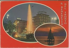 S. BENEDETTO DEL TRONTO -ASCOLI PICENO -HOTEL ROXY CARTOLINA