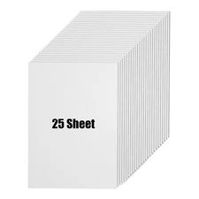 25 Sheets White Cardstock, Thick Cardstock Paper 92lb Cardstock for Invitatio...