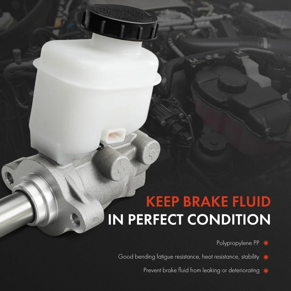 Cilindro maestro de freno con depósito y sensor para INFINITI FX35 FX45 2003-2005 Foto 3 de 4