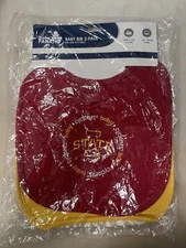 Baby Fanatic Baby Bib 2 Pack Iowa State Cyclones