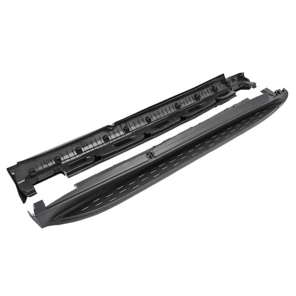 TRITTBRETTER SEITENANSATZ EINSTIEGSBRETT FÜR MERCEDES GLC C253 X253 SCHWARZ - Bild 2 von 4