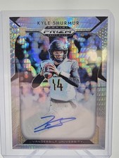 2019 Panini Prizm Draft Draft Picks Kyle Shurmur RC Auto /75