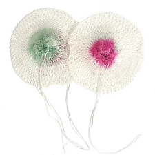 50Pcs 9cm Outdoor Camping Gas Lamp Pressure Lantern Mantles Dual Head 300/400 F