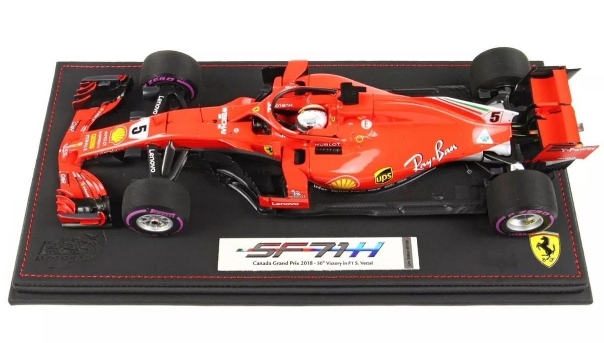 Sebastian Vettel Ferrari 1:18 Scale Diecast Formula 1 Cars for