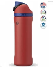 Owala FreeSip 24oz Insulated Stainless Steel Water Bottle Marvel Spiderman BPA-F