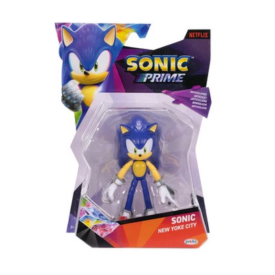 Jakks Pacific - Sonic Prime - Sonic New Yoke City 5'' Figure - Netflix NEW