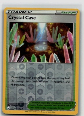Crystal Cave 144/203 SWSH07: Evolving Skies Reverse Holo - NM
