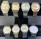Timex Lot Of 8 Mens Vintage Wrist Watches Mechanical Quartz Analog Indiglo +More