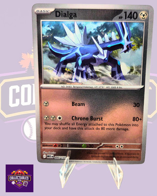 Dialga 095/132 Me01: Mega Evolution Reverse Holo - Pokemon TCG NM