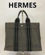 Hermes Foul To PM Handbag with Tag, 23x29.5cm, Used