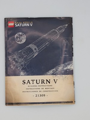 Lego Nasa Apollo Saturn V Rocket Building Instructions 21309 - Manual Only