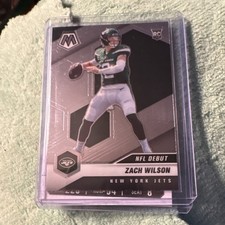 Panini Mosaic 2021 NFL Debut Zach Wilson New York Jets #243 Football Card