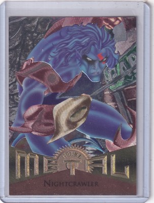 1995 Metal Marvel #7 Nightcrawler