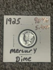 🔥🔥1925 Mercury 10c Dime 90% Silver COIN🔥🔥