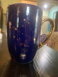 Streamline Zodiac Constellation Mugs, 5" High