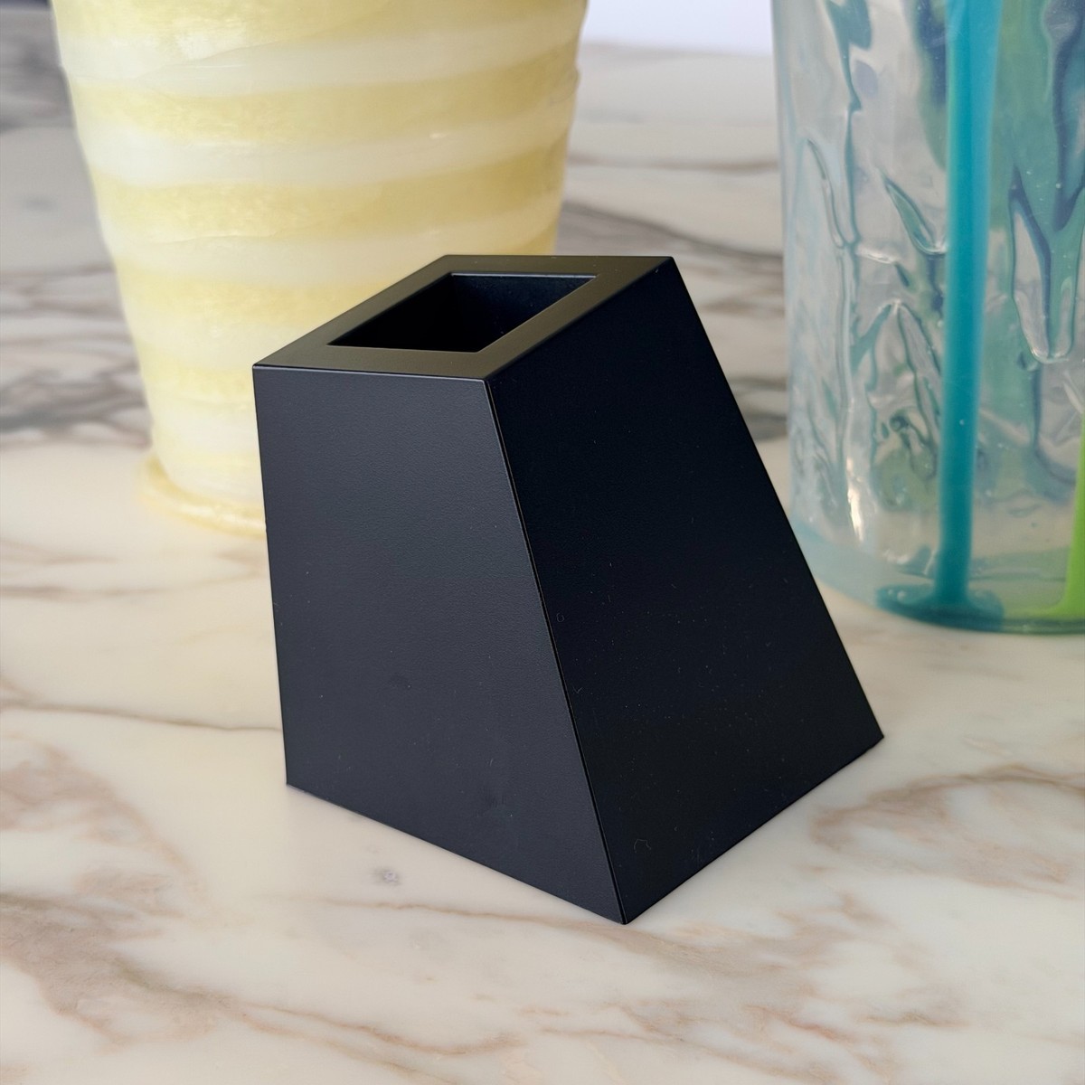 エンツォ・マーリ kartell カルテル Clino クリーノ 卓上 トレイ vintage KARTELL CLINO black pencil holder by Enzo Mari from 1992