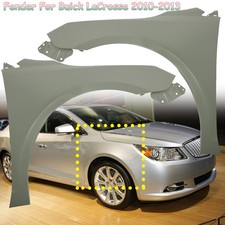 Fender For Buick LaCrosse 2010-2013 Front Driver & Passenger Side