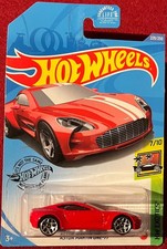 HOTWHEELS ASTON MARTIN ONE-77 RED 229/250. SEE COMBINED OFFERS!