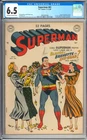 Superman #61 Origin Retold Golden Age Superhero Vintage DC Comic 1949 CGC 6.5