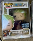 Funko Pop! Vinyl One Piece Roronoa Zoro Limited Edition Animation #2178 3500 PCS