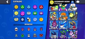 61K TROPHY./45 Max Brawler/Many Max Rank 99/99Brawler/7 LEG/8 Mithic/81 Epic.