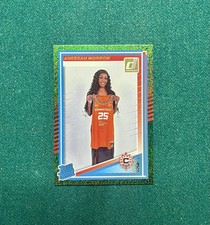 2025 Panini Donruss WNBA #99 Aneesah Morrow Rated Rookie Green Shimmer Sun RC