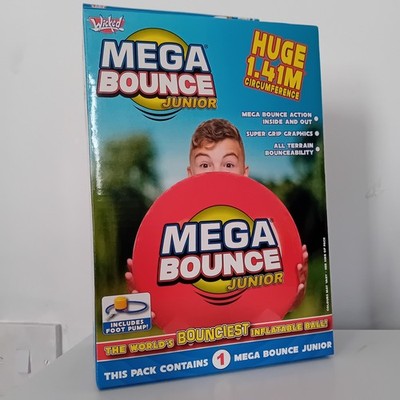 Kinder Nagelneu Mega Bounce Junior - inklusive Fußpumpe