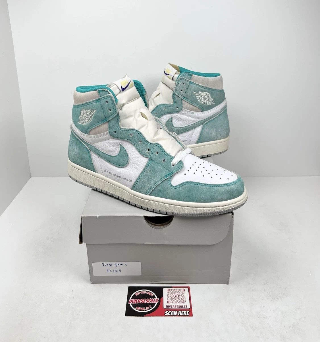 シューズ(男性用) AirJordan 1 Retro High OG TurboGreen Buy Air Jordan 1 Retro High OG 'Turbo Green' - 555088 311 | GOAT