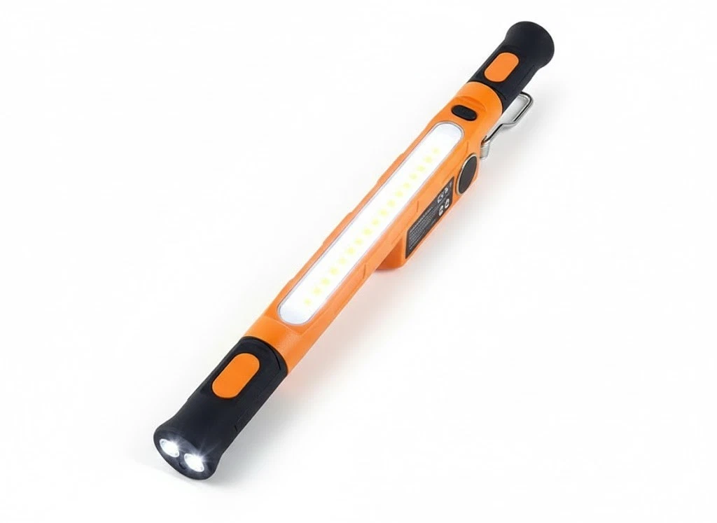 Retoo COB LED Lampada Da Lavoro Con Clip Magnetica E Cavo Di Ricarica USB, Luci Di Ispezione 8 W 1800 MAh, Torce Magnetiche, Lampada Da Officina Per Riparazione Auto, Garage, Campeggio, Officina - Foto 6