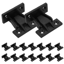 16 Sets Furniture Panel Joint Bracket Concealed Cabinet Fasteners