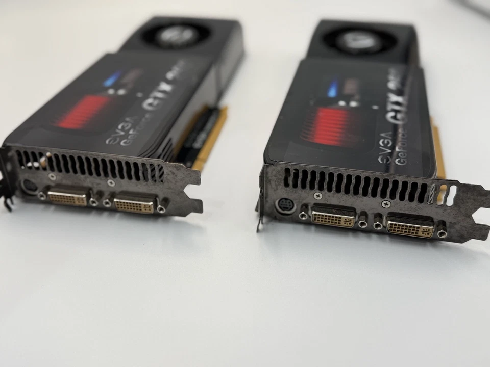 EVGA GeForce GTX 260 896MB DVI TV-Out 896-P3-1250-B3 PCIe 2 Graphics Video Cards - Image 4 of 4