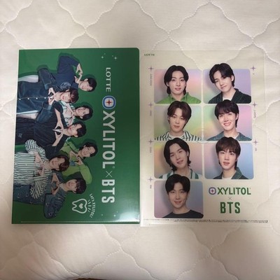 LOTTE XYLITOL × BTS clear file