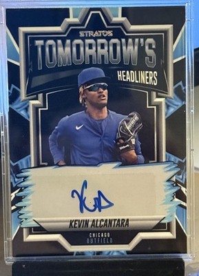 Kevin Alcantara 2025 Pulse Stratos Tomorrow s Headliners Auto /12 Cubs