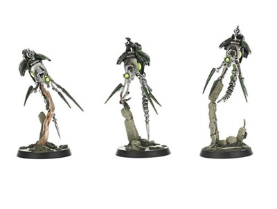 WH 40k KILL TEAM TOMB WORLD Canoptek Circle NECRONS MACROCYTE WARRIORS x3