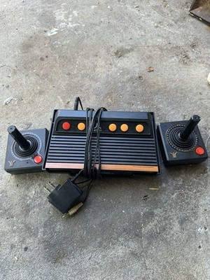 Atari Game Console Flashback 4 Classic Black With 2 Joysticks Retro