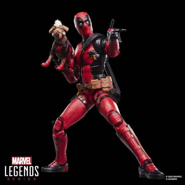 Hasbro Marvel Legends Deadpool & Wolverine Deadpool Mit Dogpool Figur-image