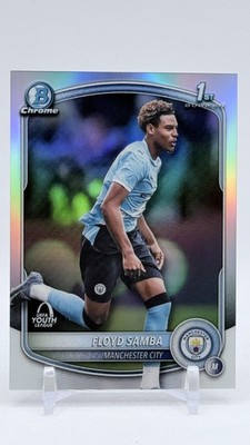 2025-26 Topps Chrome UEFA CC #BU-FS Floyd Samba Bowman UEFA Youth League