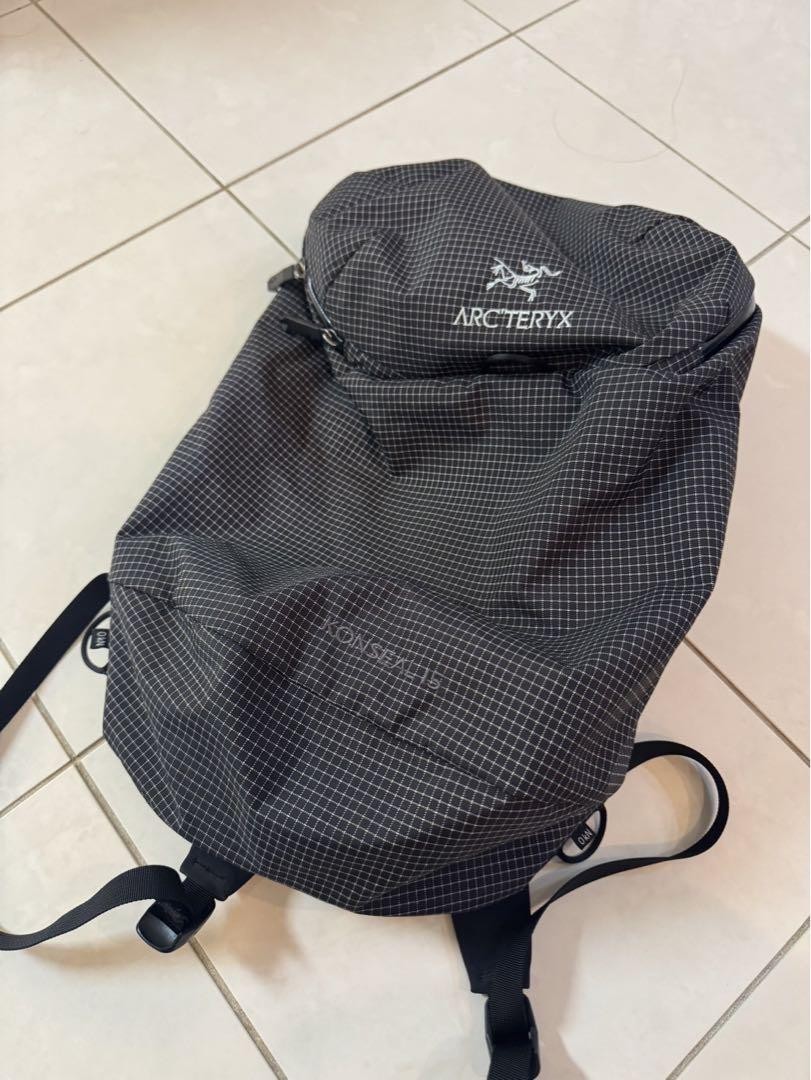 未使用 ARC'TERYX KONSEAL 15L バックパック ブラック 登山 ARC'TERYX(アークテリクス) Konseal 15 Backpack (コンシール15