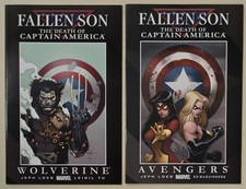 Fallen Son: The Death of Captain America #1 & 2 *Wolverine/Avengers LOT-2