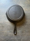 Lodge No. 5 Cast Iron Skillet Vintage 3 Notch Made In USA