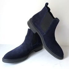 Stivali Carlo Pazolini in camoscio di vitello blu - Uomo - UK 8 - US 9 - EU 42 - Usati - Italia