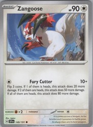 Zangoose 149/191 Surging Sparks Common