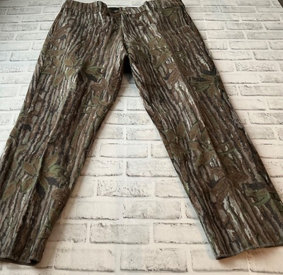 #ad Vintage Cabela#x27;s Pants Mens 38 100% Wool RealTree Hunting Goretex USA Whitetail $129.99