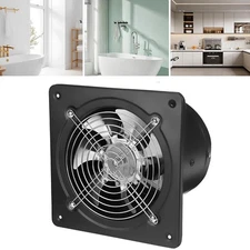 6" Exhaust Fan Ventilation Extractor Fan 110V Wall-Mounted Blower Duct Fan NEW
