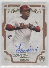 2015 Topps Supreme Auto Orange 22/25 Yasmany Tomas #SA-YT Auto 0x1