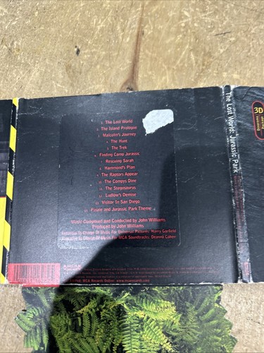 The Lost World: Jurassic Park - Original Motion Picture Soundtrack 3D Packaging - 第 18/24 張圖片